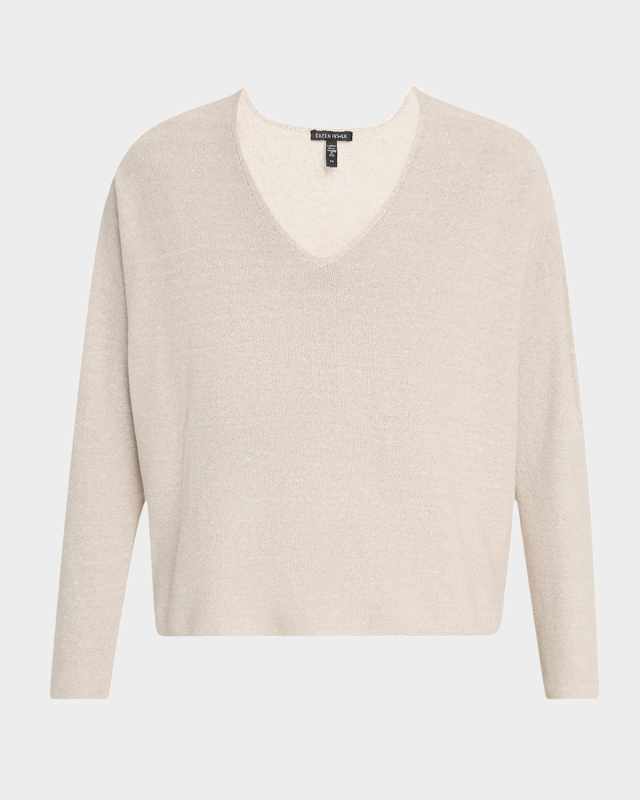Organic Linen-Cotton Knit Sweat